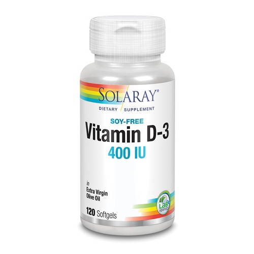 Solaray vit d3 400 ui 120 perlas