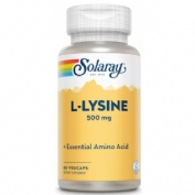 Solaray l-lysine 500 mg 60 vegcaps