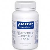 Pure encapsulations glucosamina condroitina + msm (60 capsulas)