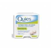 Tapones oidos cera - quies (natural 16 u)