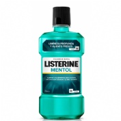 Listerine (1 botella 500 ml sabor mentol)